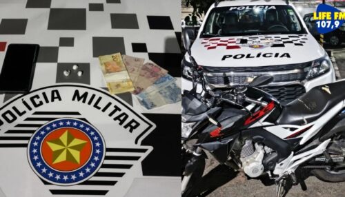 POLÍCIA MILITAR PRENDE INDIVÍDUO POR TRÁFICO DE DROGAS EM DRACENA