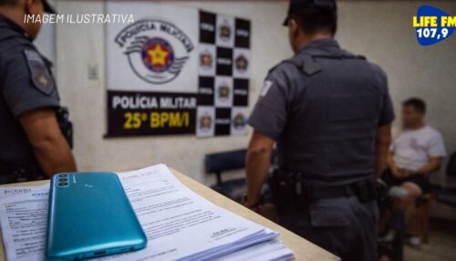 POLÍCIA MILITAR EM DRACENA FAZ APREENSÃO E RESTITUIÇÃO DE APARELHO CELULAR FURTADO