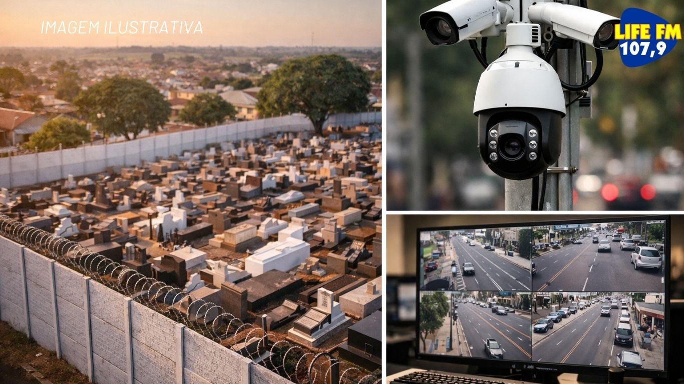 Adamantina reforça segurança com 53 câmeras de monitoramento e integração à Muralha Paulista