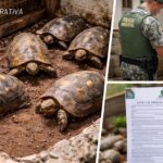 Morador de Adamantina é multado em R$ 3 mil por manter seis jabutis em cativeiro ilegal