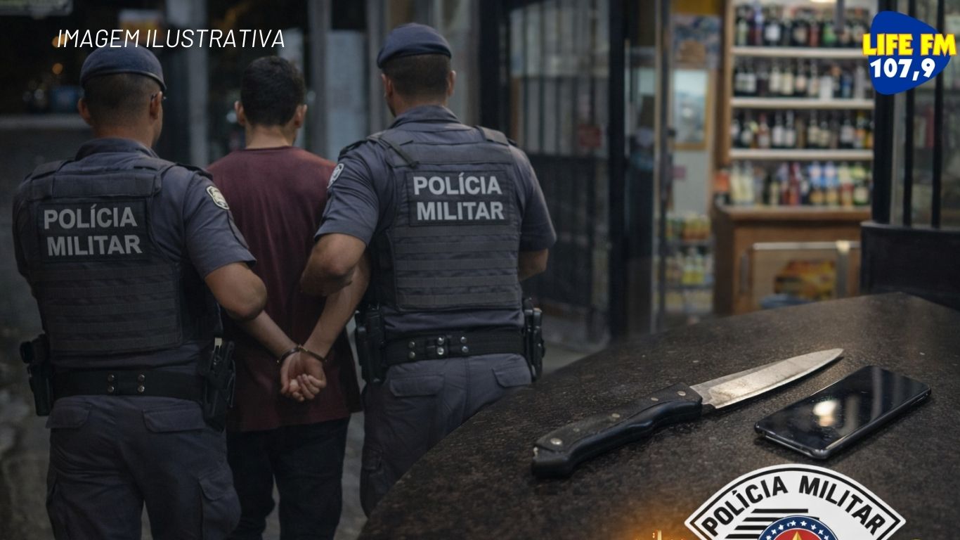 POLÍCIA MILITAR PRENDE HOMEM POR DESCUMPRIMENTO DE MEDIDA PROTETIVA