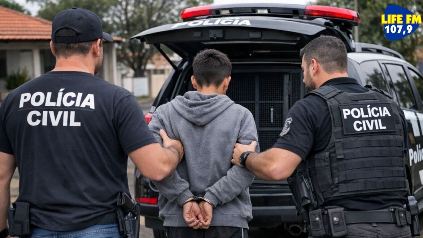 Polícia Civil de Flórida Paulista cumpre mandado de internação provisória de adolescente