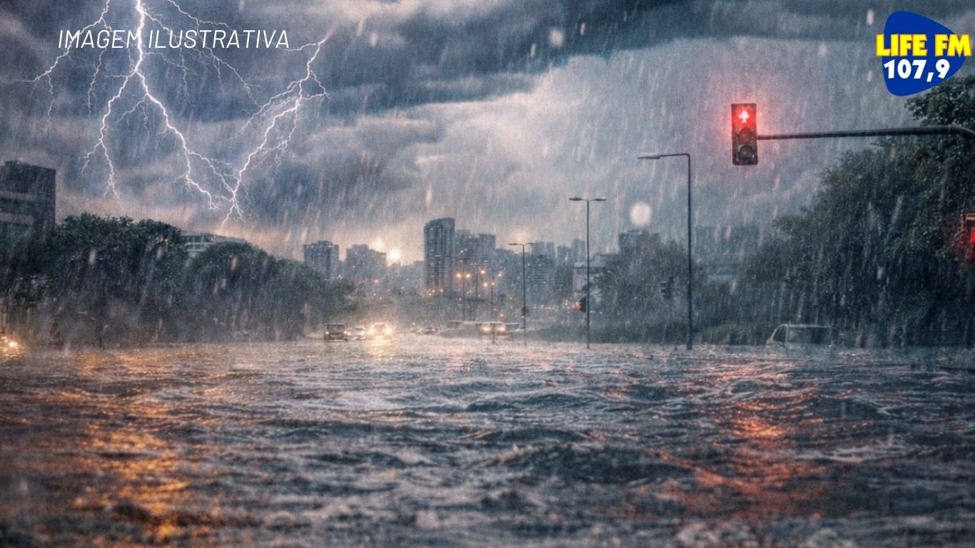 DEFESA CIVIL ALERTA PARA TEMPORAIS EM SP E CHUVAS PODEM CAUSAR TRANSTORNOS