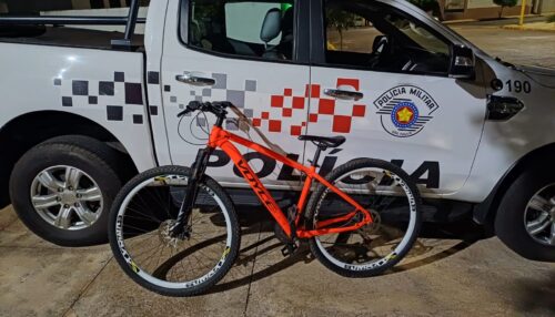 Polícia Militar apreende bicicleta produto de furto em Osvaldo Cruz