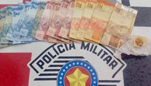 POLÍCIA MILITAR PRENDE INDIVÍDUO POR TRÁFICO DE DROGAS EM ADAMANTINA