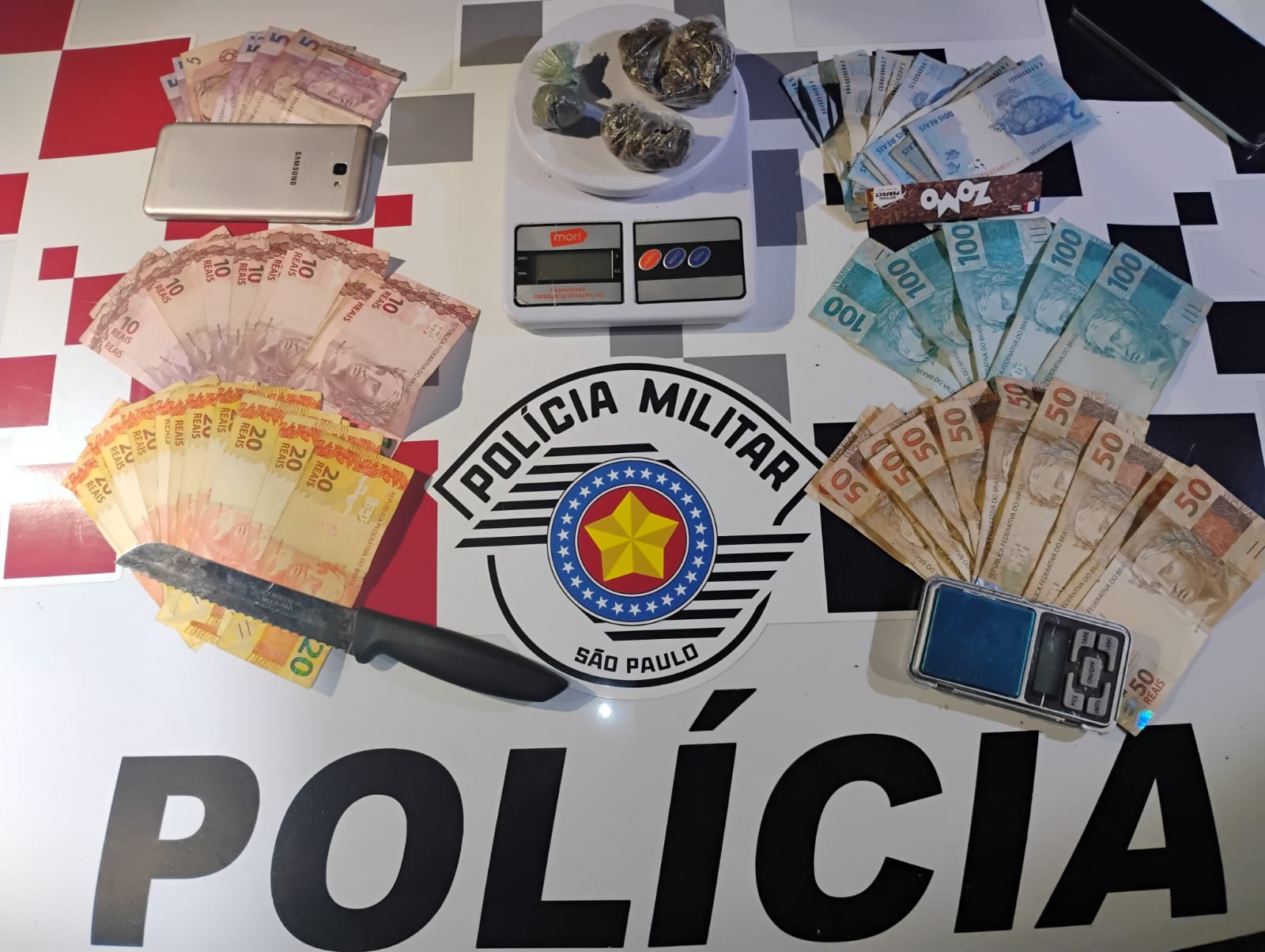 Polícia Militar atende ocorrência de tentativa de homicídio e localiza drogas em Ouro Verde