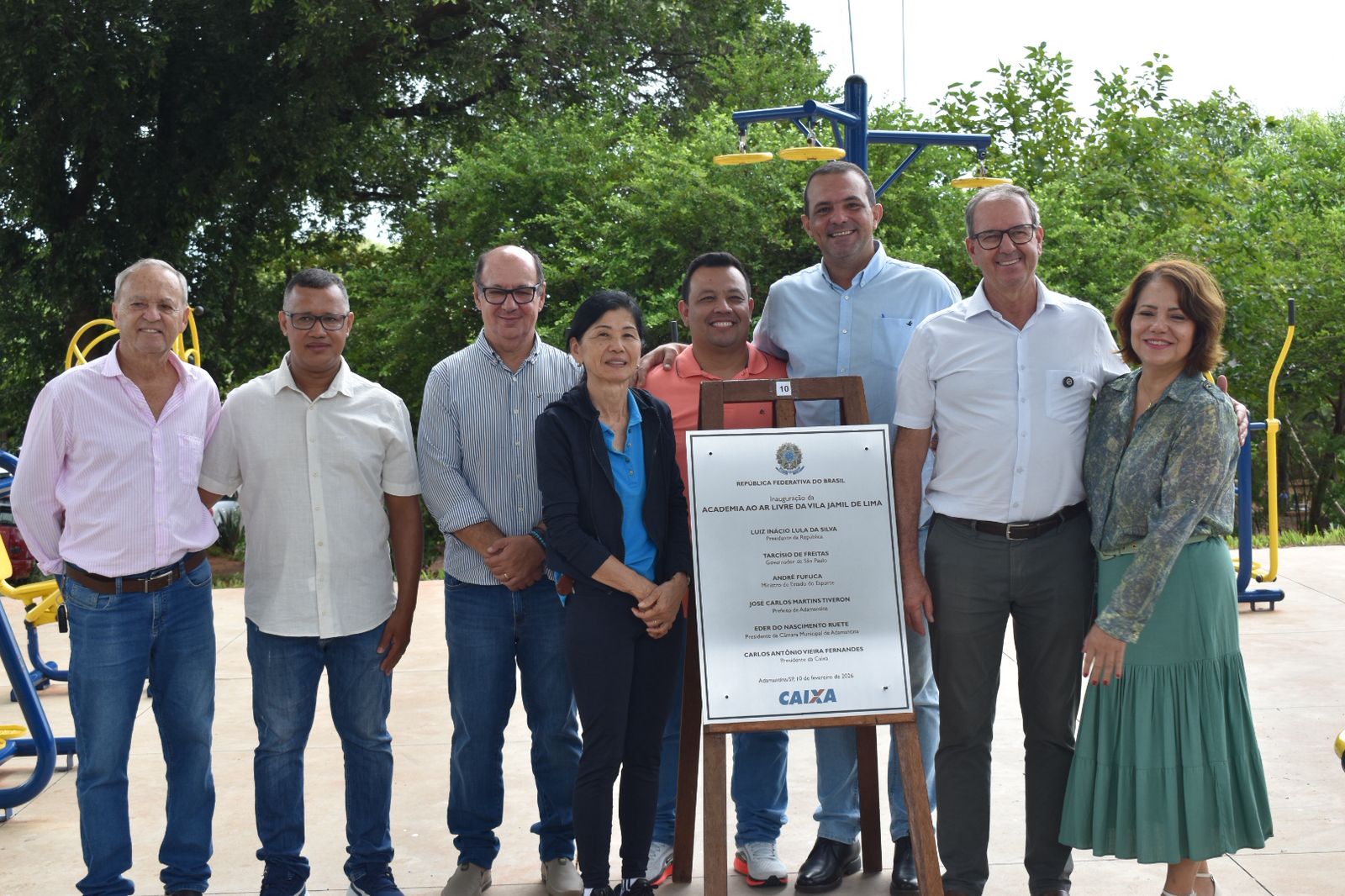 Vila Jamil de Lima ganha academia ao ar livre