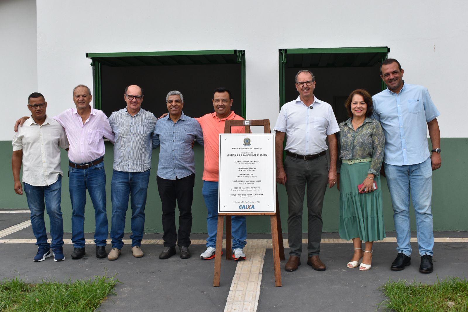 Prefeitura de Adamantina inaugura vestiário no Jardim Brasil