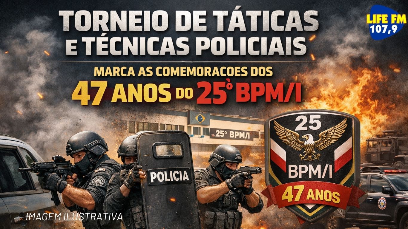 TORNEIO DE TÁTICAS E TÉCNICAS POLICIAIS MARCA AS COMEMORAÇÕES DOS 47 ANOS DO 25º BPM/I
