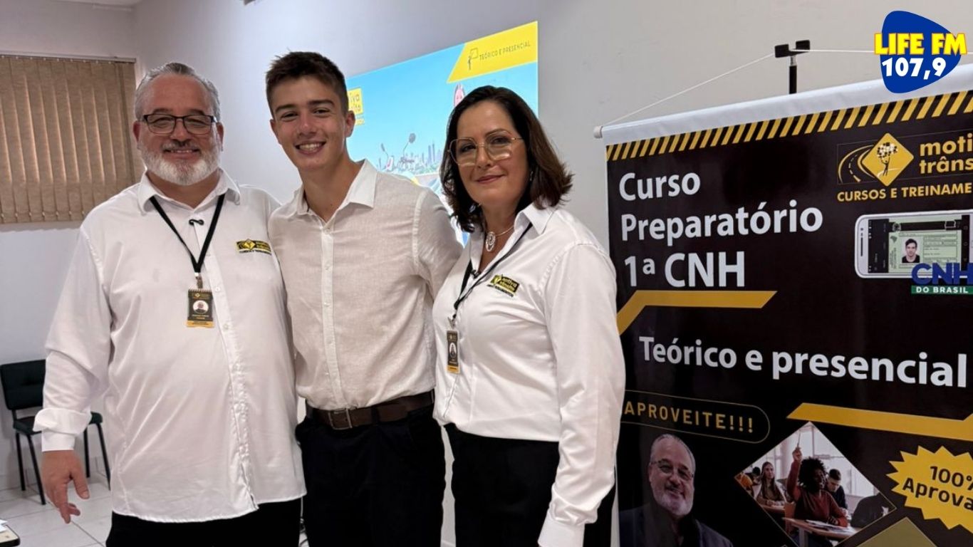 Motiva Trânsito reinaugura com vagas limitadas para curso presencial para 1ª CNH promete mais chances de aprovação