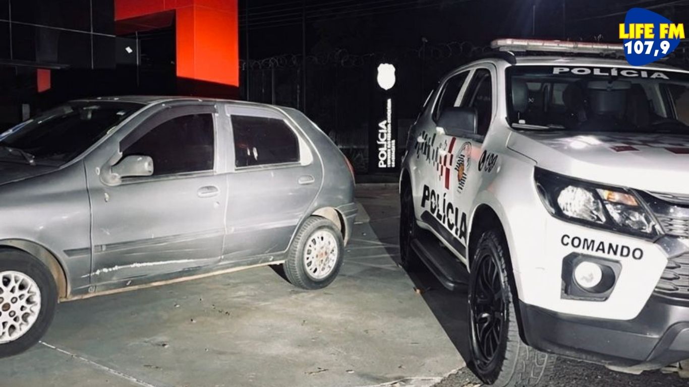 POLÍCIA MILITAR RECUPERA VEÍCULO ROUBADO EM MONTE CASTELO