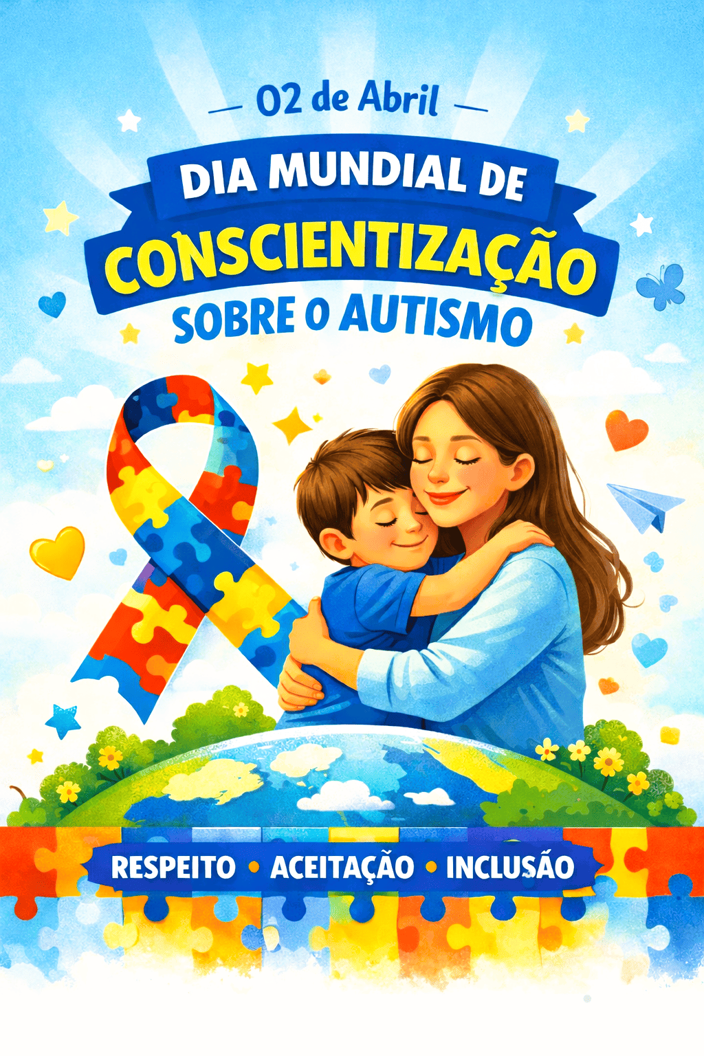 Adamantina promove Semana da Conscientização sobre o Autismo com foco em informação e inclusão