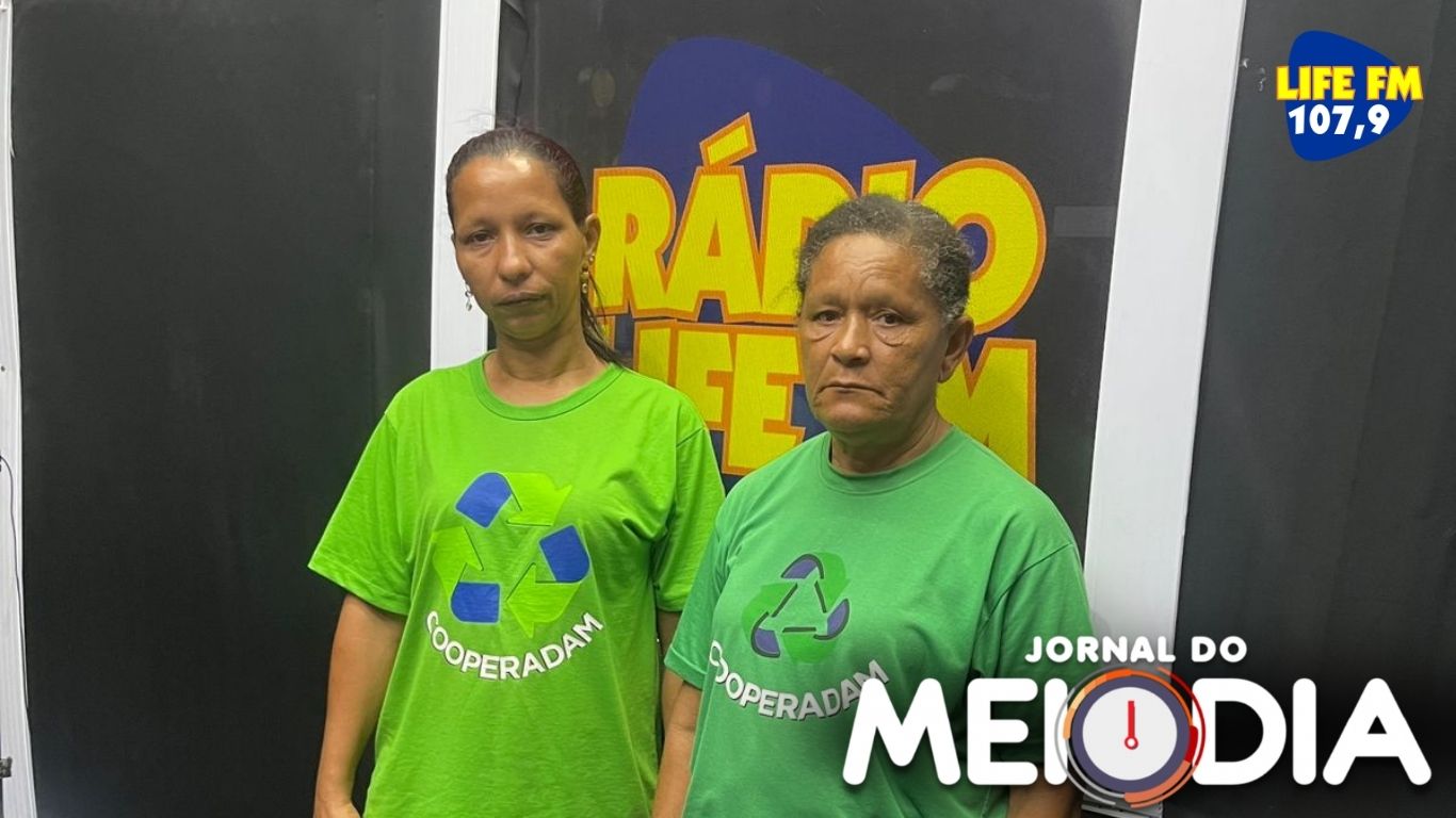 Conheça a rotina das coletoras da COOPERADAM