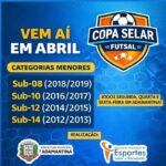 Copa Selar de Futsal movimenta categorias de base a partir de abril em Adamantina