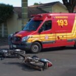 Adolescente com moto furtada se envolve em acidente em Tupã