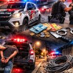 Polícia Militar em ação em toda a região