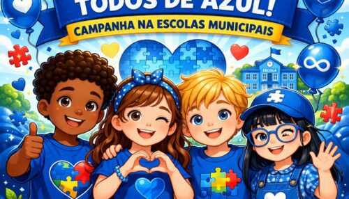 Secretaria de Educação de Adamantina promove Dia da Conscientização do Autismo