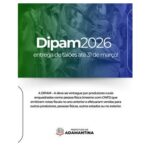 DIPAM pode ser entregue até o final deste mês