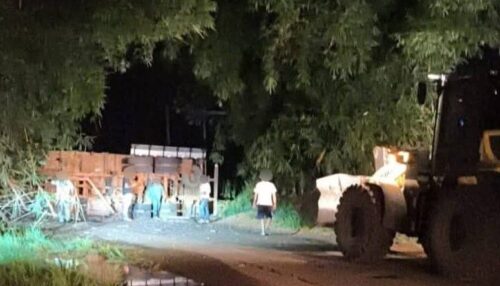 Acidente entre carro e caminhão deixa quatro feridos na vicinal entre Tupã e Bastos