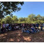 Alunos de Agronomia da FAI vivenciam na prática a cadeia produtiva do café em Adamantina