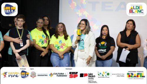 Projeto TEArt emociona público na 1ª Mostra Cultural e reforça importância da inclusão em Adamantina