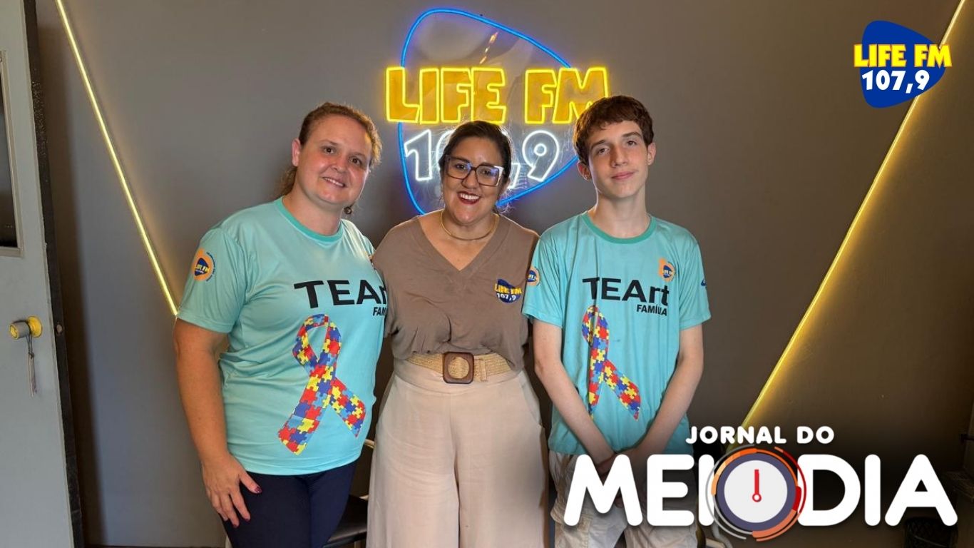 Arte que transforma: jovem autista emociona ao mostrar como encontrou voz e pertencimento no Jornal do Meio-Dia