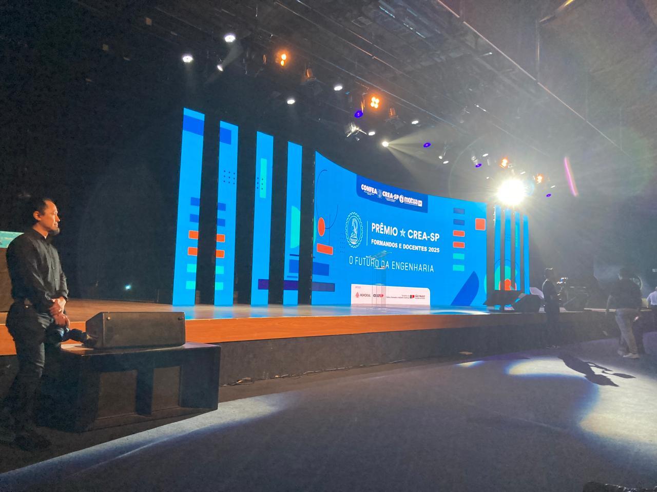 Alunos e professor da FAI são homenageados na 29ª edição do Prêmio Crea-SP em São Paulo