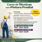 Prefeitura de Adamantina abre inscrições para curso de técnicas para pintura predial