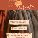 Igreja Batista promove brechó solidário  com preços acessíveis em 18 de abril