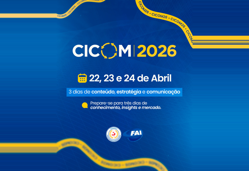 FAI promove CICOM 2026: Ciclo de Comunicação foca em estratégias reais de Social Media, Branding e Performance