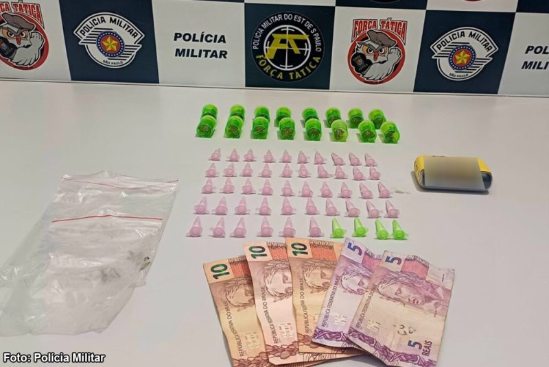 Morador de Adamantina é preso traficando em esquina de faculdade de Tupã
