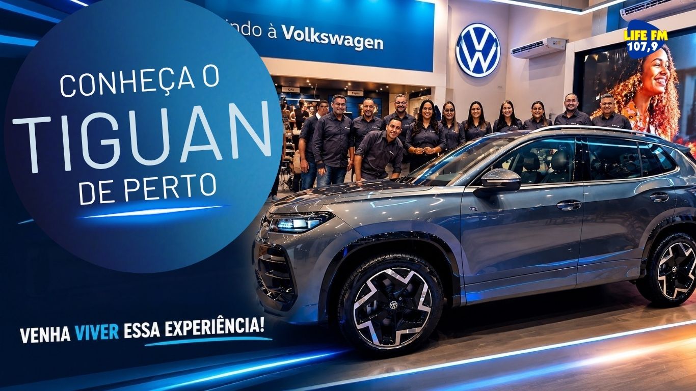 Bancos Massageadores, Tecnologia Que Estaciona Sozinha e Potência: Novo TIGUAN Impressiona Adamantina no Lançamento da Volkswagen Ele foi o protagonista da noite.