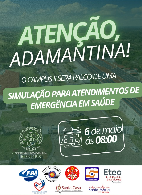 VI Jornada Acadêmica de Medicina da FAI promove imersão prática e científica para estudantes nesta semana