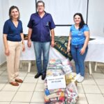 Fundo Social de Solidariedade realiza entrega de alimentos à Paróquia Nossa Senhora de Fátima