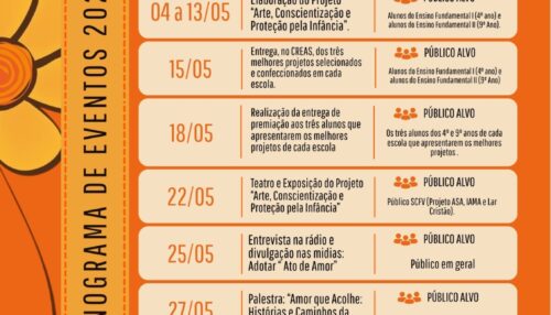 Prefeitura de Adamantina continua com a Campanha Maio Laranja e intensifica ações de conscientização nas escolas