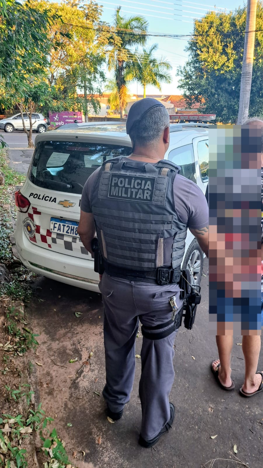 POLÍCIA MILITAR PRENDE HOMEM POR DESCUMPRIMENTO DE MEDIDA PROTETIVA EM TUPI PAULISTA