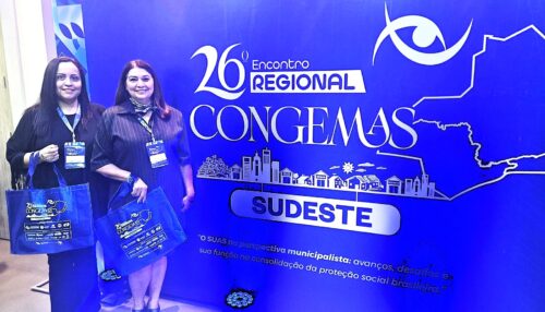 Secretaria de Assistência Social de Adamantina participa do Encontro Regional do CONGEMAS Sudeste