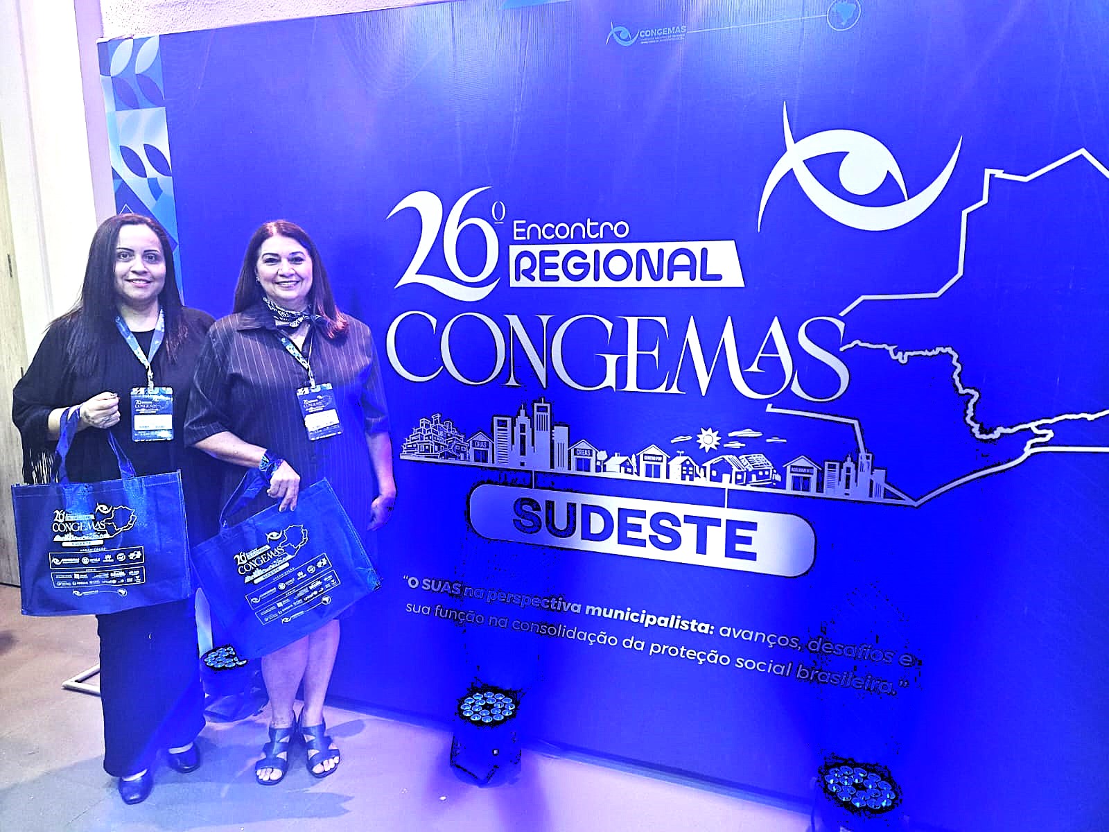 Secretaria de Assistência Social de Adamantina participa do Encontro Regional do CONGEMAS Sudeste