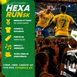 HEXA RUN 5K vai celebrar os 77 anos de Adamantina com corrida, caminhada e transmissão de Brasil x Marrocos em telão