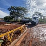 Obras de pavimentação entre o Jardim Brasil e Parque Itamarati chegam à fase final em Adamantina