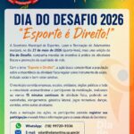 Adamantina promove Dia do Desafio 2026 com tema “Esporte é Direito!