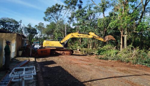 Prefeitura de Adamantina inicia ação preventiva na Estância Dorigo após riscos provocados por temporal