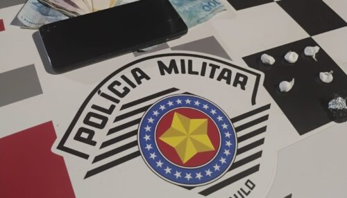 POLÍCIA MILITAR PRENDE HOMEM POR TRÁFICO DE DROGAS EM ADAMANTINA