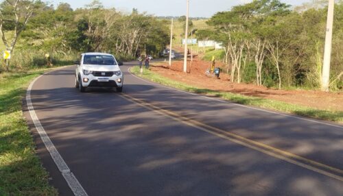 Sistema PARE/SIGA passa a funcionar na Vicinal Moyses Justino da Silva para continuidade das obras da ciclovia