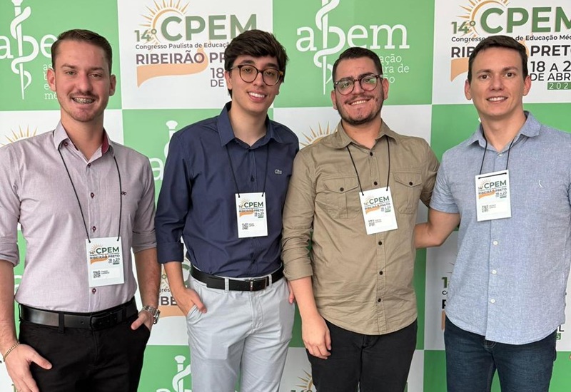 Alunos de Medicina da FAI conquistam premiação no 14º Congresso Paulista de Educação Médica