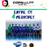 FAI Adamantina Futsal encerra campanha entre os quatro melhores da Copa da LPF Sub-20