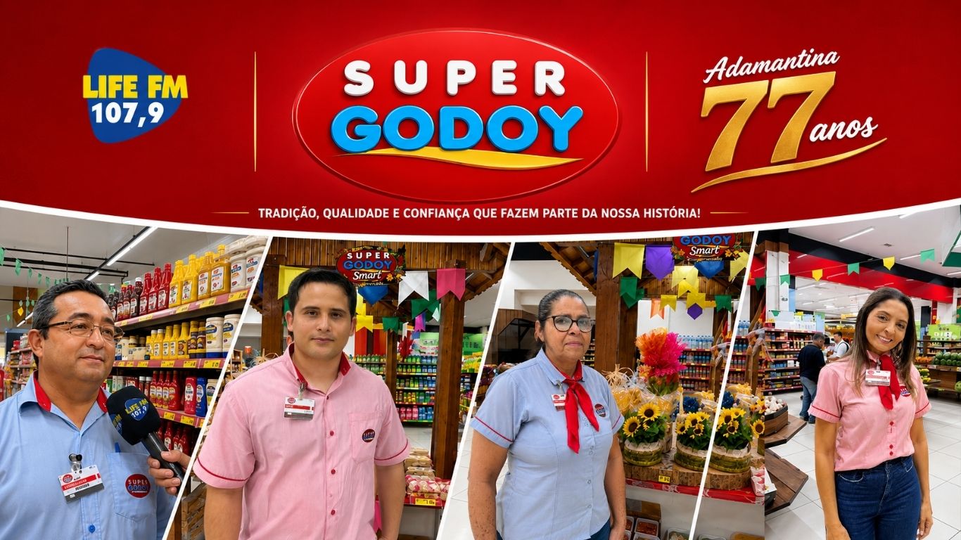 Histórias de quem cresceu junto com Adamantina e o Godoy Supermercado marcam os 77 anos da cidade
