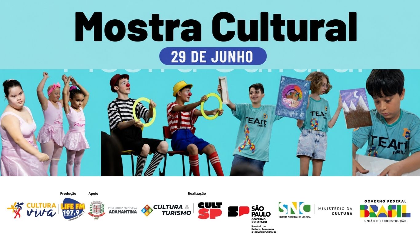 Segunda Mostra Cultural do Projeto TEArt Apresenta Trabalhos de Crianças e Adolescentes com Autismo em Adamantina