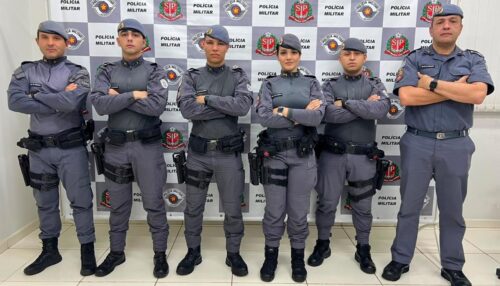 25º BPM/I RECEBE NOVOS ASPIRANTES A OFICIAL DA POLÍCIA MILITAR