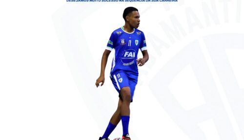 Atleta Gustavo do Adamantina Futsalé anunciado por equipe de Botucatu e seguirá carreira na Federação Paulista de Futsal